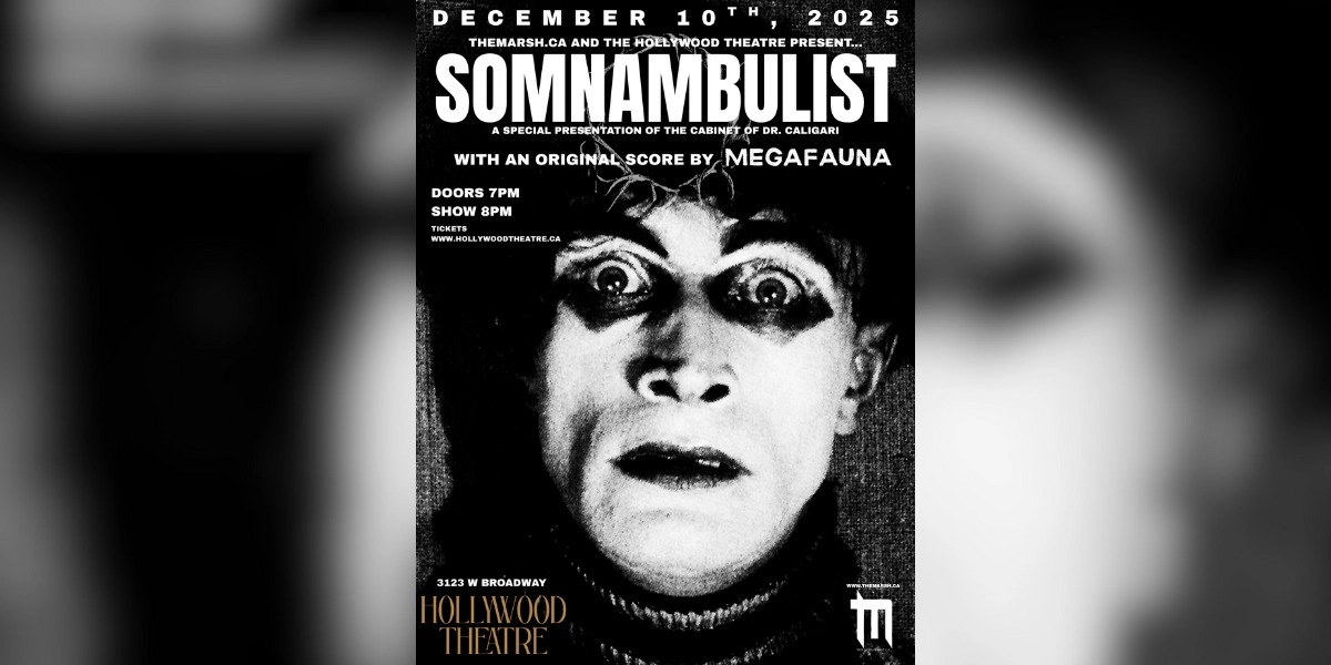 Event image for SOMNAMBULIST - The Cabinet of Dr. Caligari