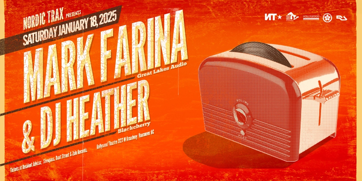 Event image for MARK FARINA w/ DJ HEATHER