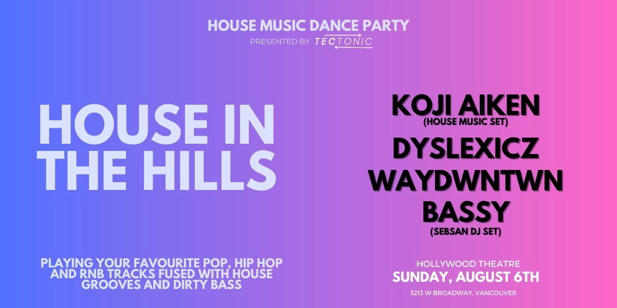 Event image for House In The Hills