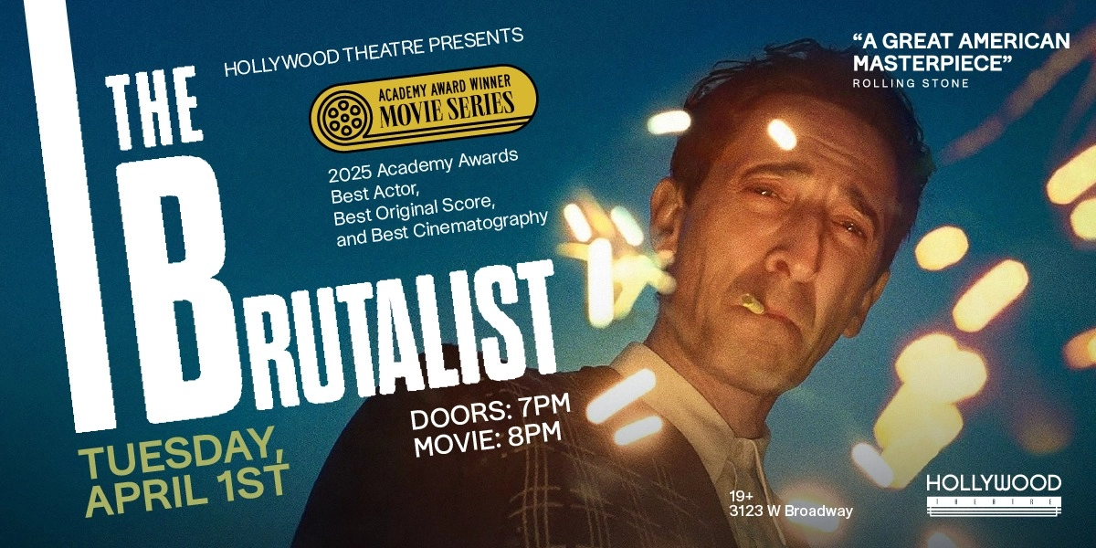 Event image for The Brutalist - Academy Award Series