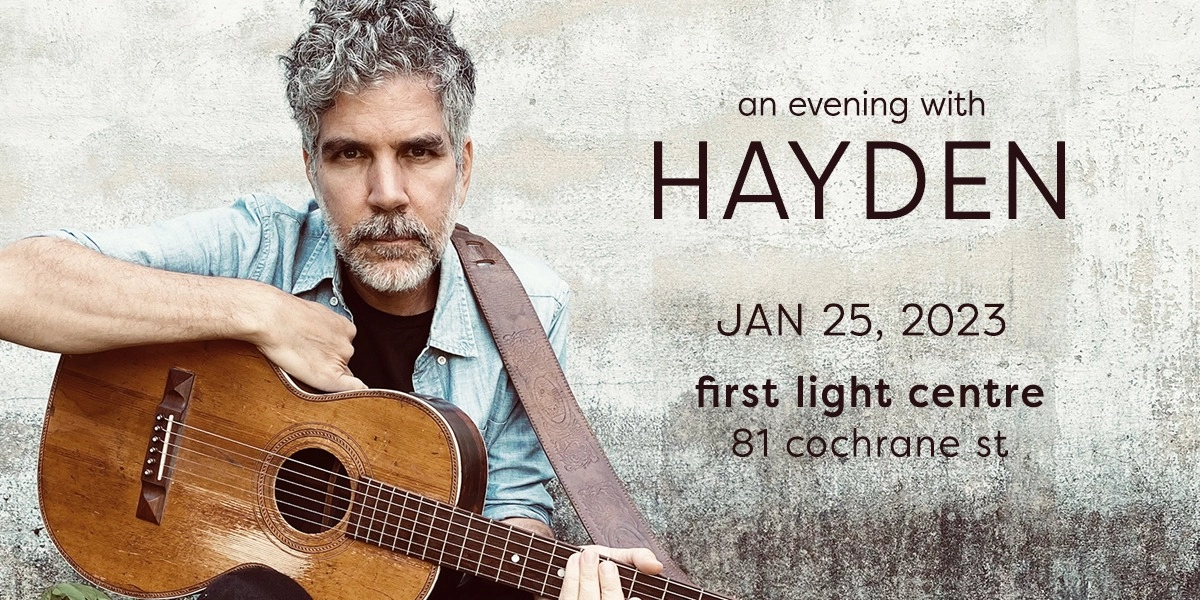 Event image for An Evening With Hayden