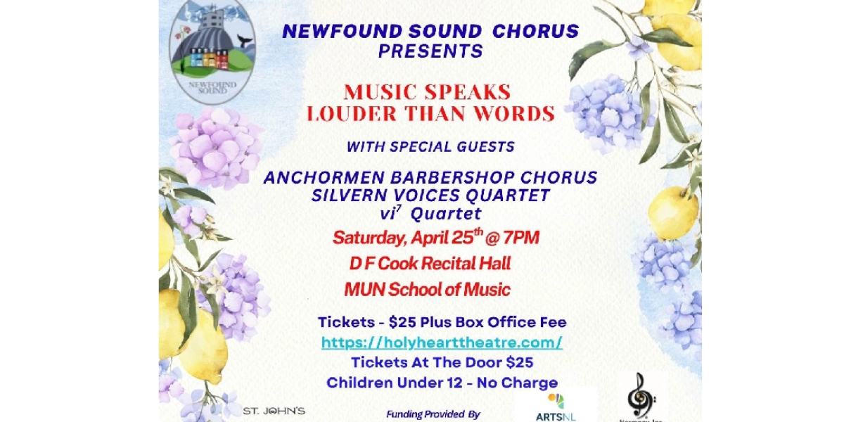 Event image for Music Speaks Louder Than Words - Newfound Sound Women's A Cappella Chorus