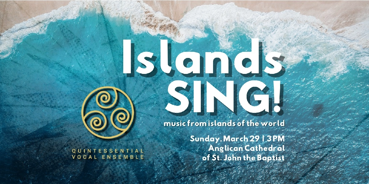 Event image for QVE Islands SING! - Music from the Islands of the World