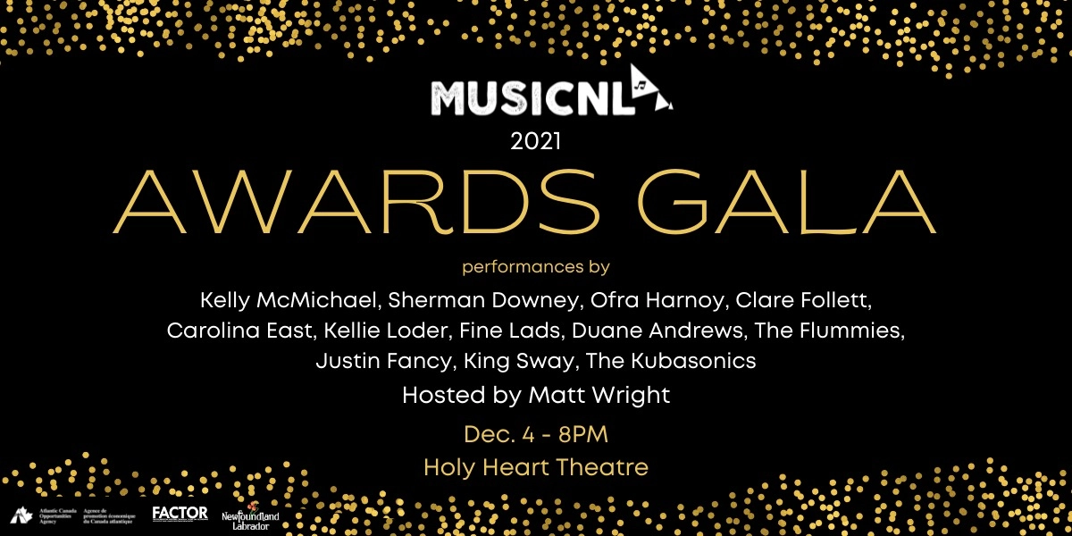 Event image for MusicNL 2021 Awards Gala