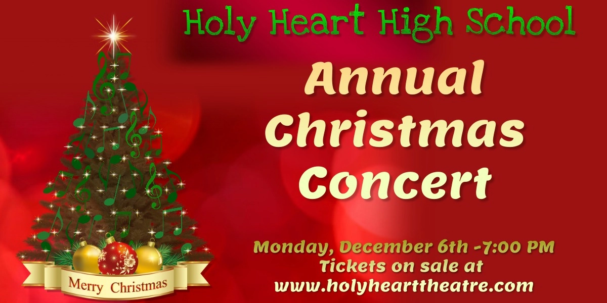 Event image for Holy Heart High School Christmas Concert