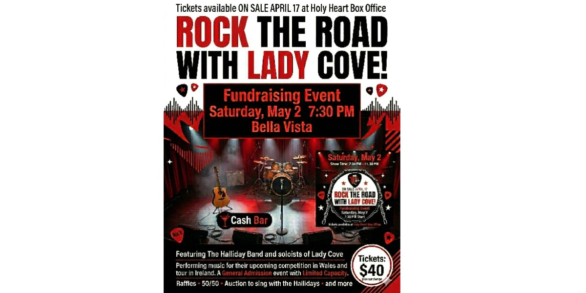 Event image for Rock the Road with Lady Cove!