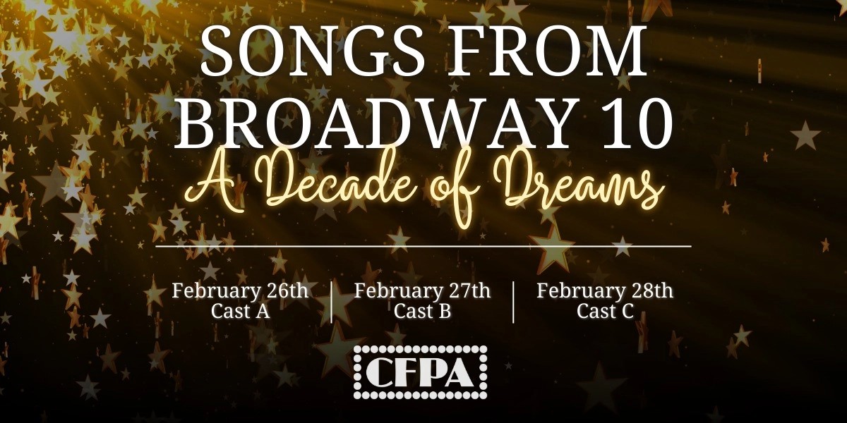 Event image for Songs From Broadway 10: A Decade of Dreams