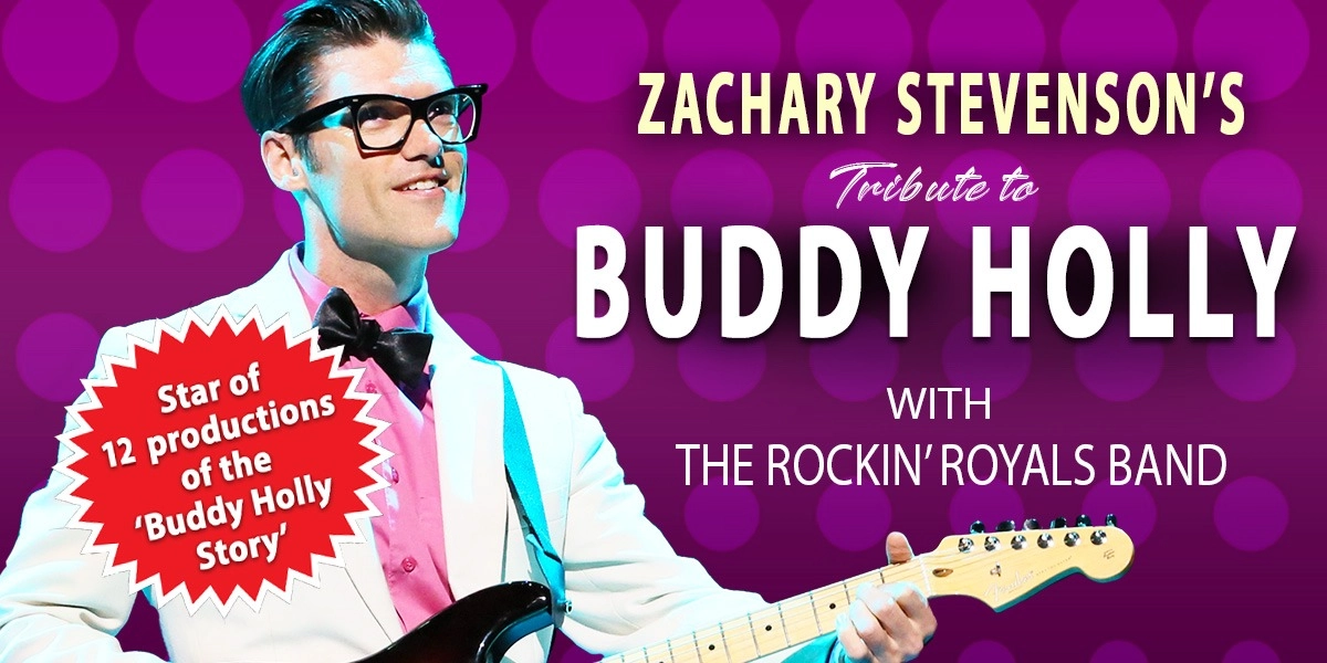 Event image for Zachary Stevenson's Tribute to Buddy Holly