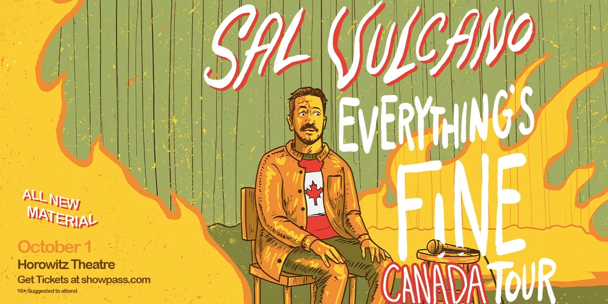 Event image for Sal Vulcano: Everything's Fine Tour