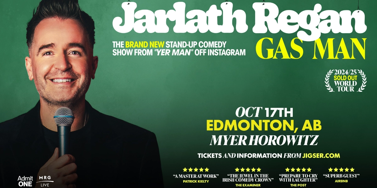 Image d'événement pour Jarlath Regan: Gas Man