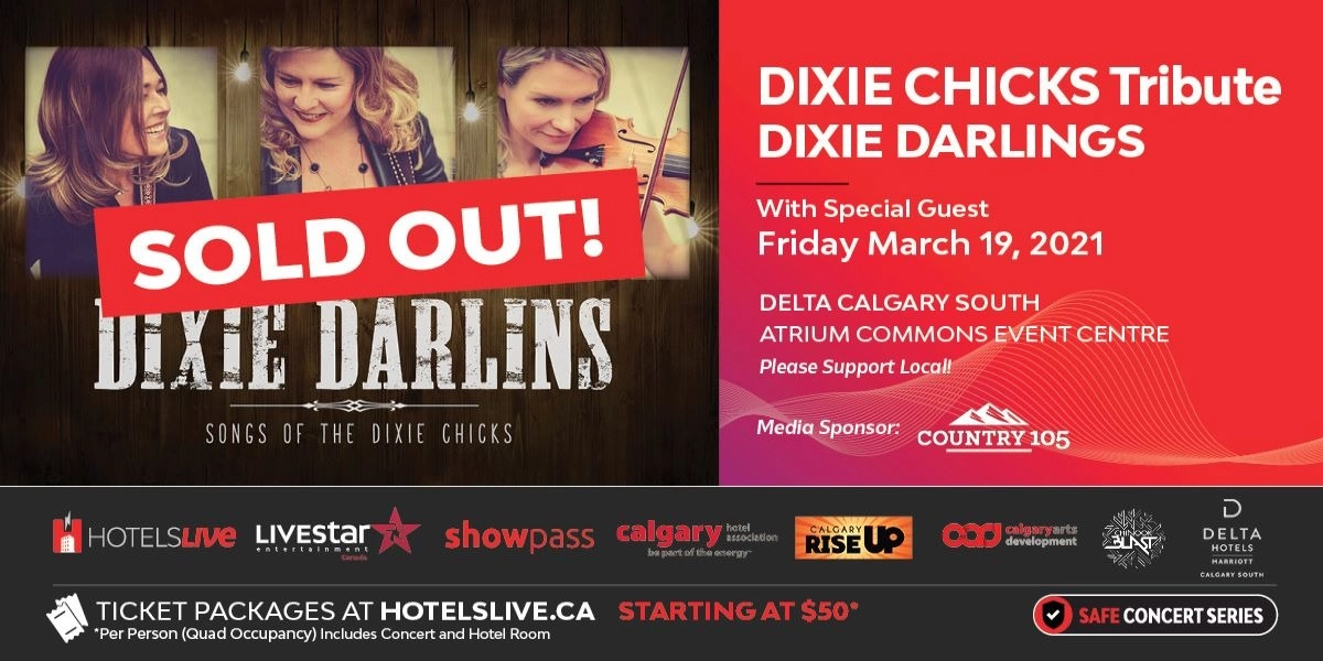 Event image for DIXIE CHICKS Tribute - DIXIE DARLINS - SECOND SHOW