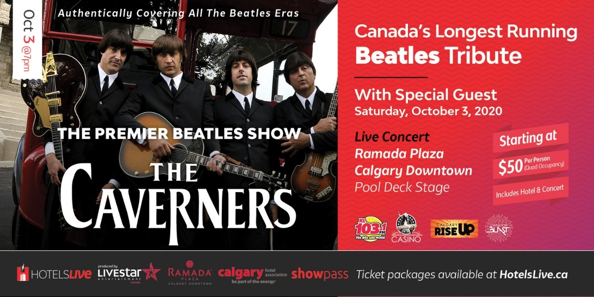 Event image for THE CAVERNERS  – The Premier Beatles Tribute Show (Starting at $50/Person)
