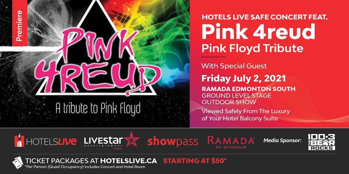 Event image for Pink 4reud - Pink Floyd Tribute at Ramada Edmonton South