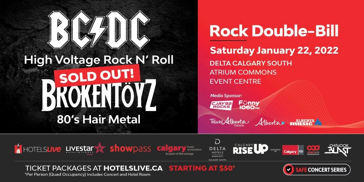 Event image for BC/DC and BROKENTOYZ - Rock Double-Bill