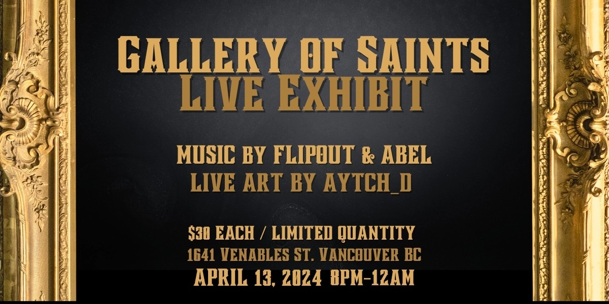 Event image for Gallery Of Saints (Release Party)