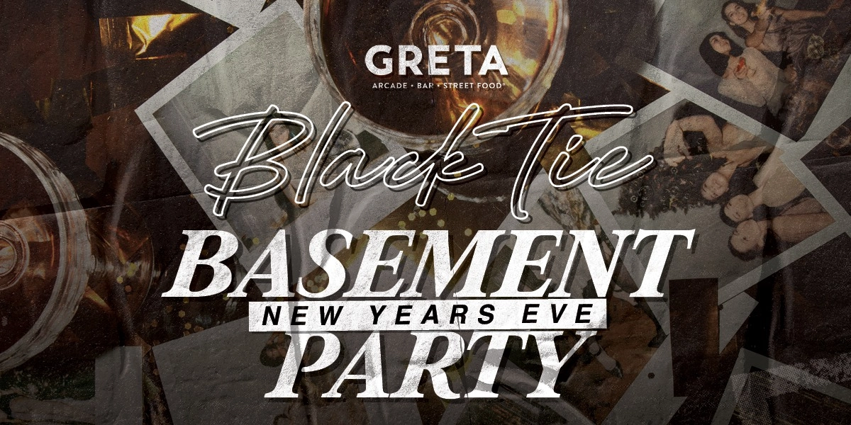 Event image for Greta's Black Tie Basement Party - NYE 2026