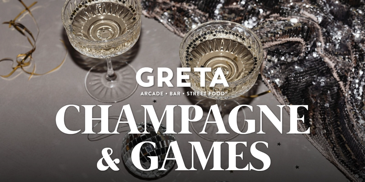 Event image for 🌟🍾 Champagne & Games: GRETA YYC's 2025 Countdown Soirée 🎉🕹️