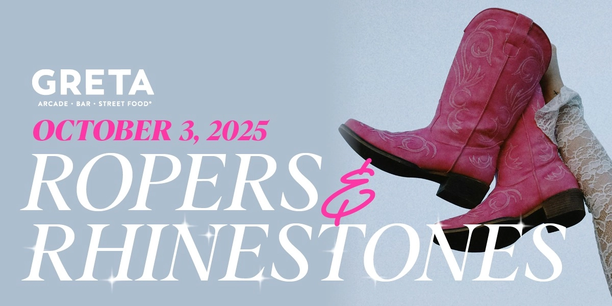 Event image for Ropers and Rhinestones at GRETA!
