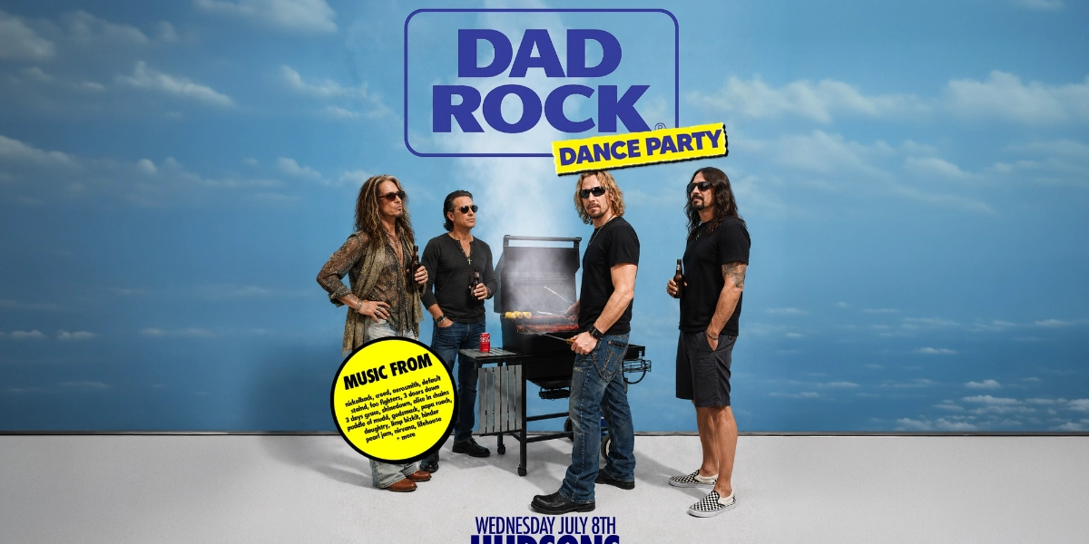 Event image for STAMPEDE SERIES: DAD ROCK NIGHT @ HUDSONS CALGARY