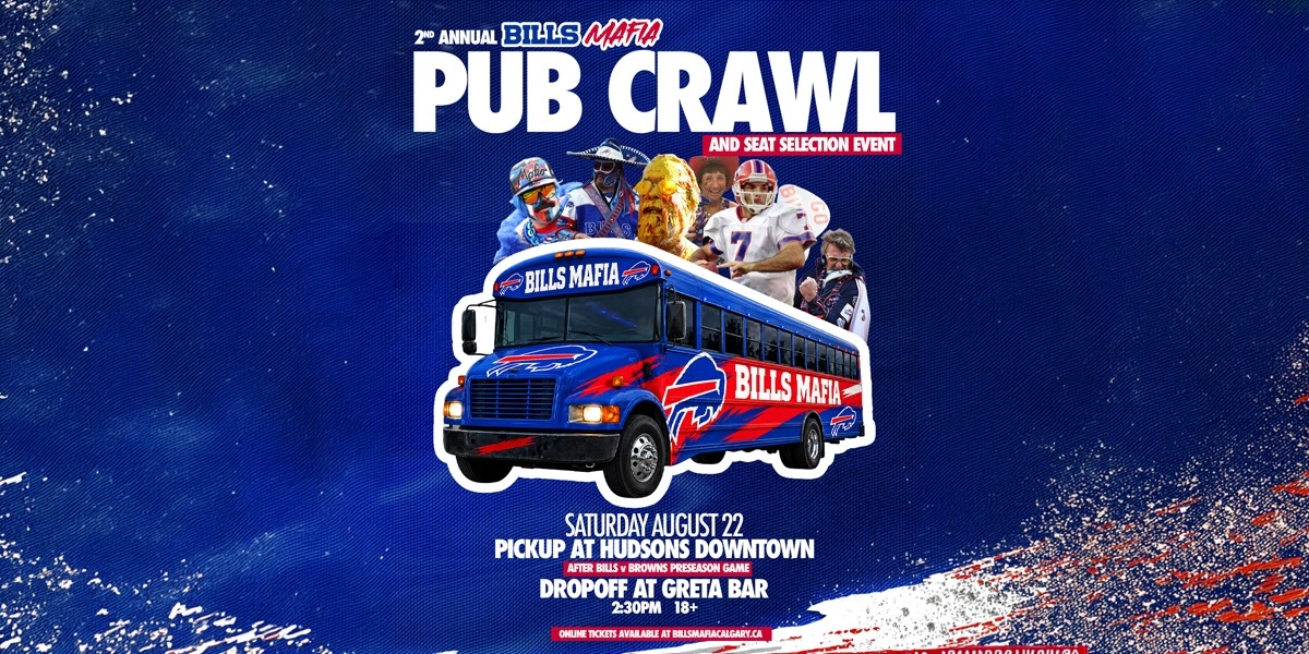 Event image for BILLS MAFIA PARTY BUS (2nd Annual)