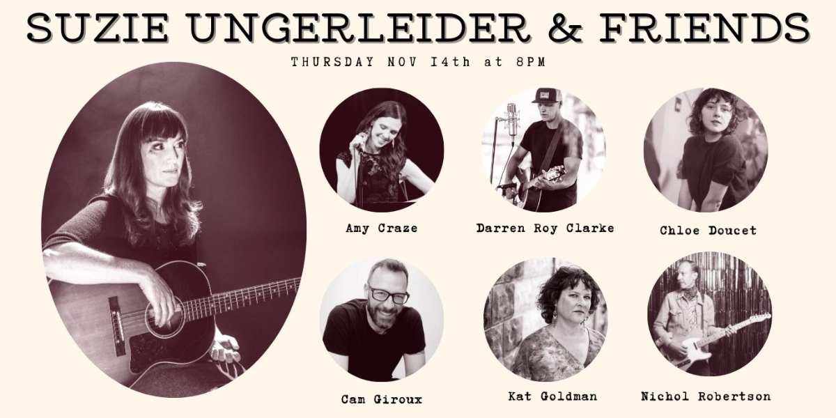 Event image for Suzie Ungerleider & Friends
