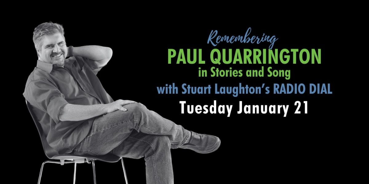 Event image for Remembering Paul Quarrington in Stories and Song