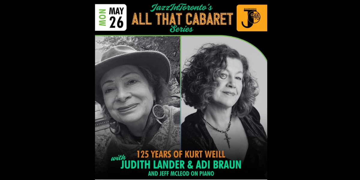 Event image for JazzInToronto's "All That Cabaret"  125 Years of Kurt Weill