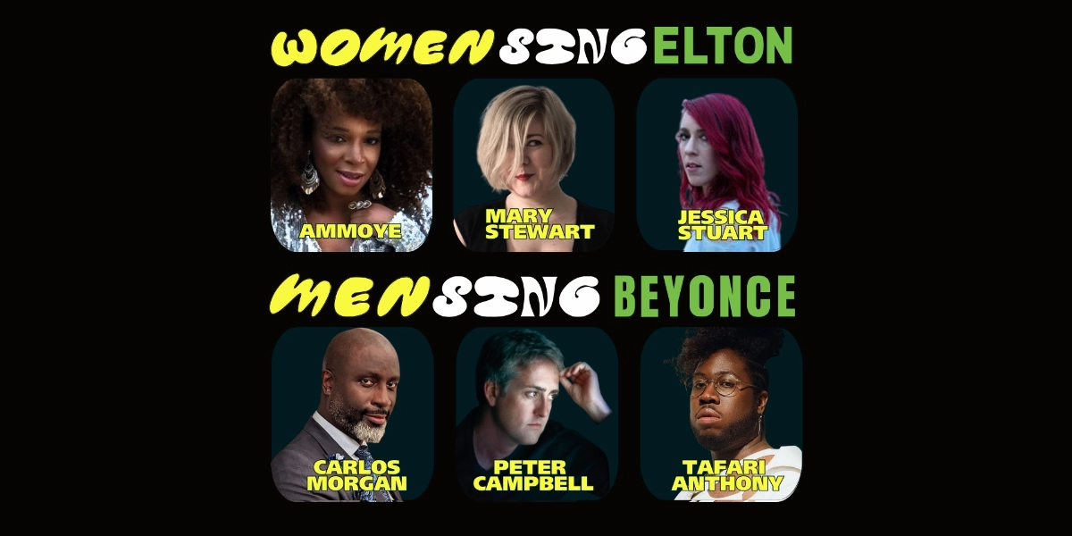 Event image for Women sing Elton, Men sing Beyoncé
