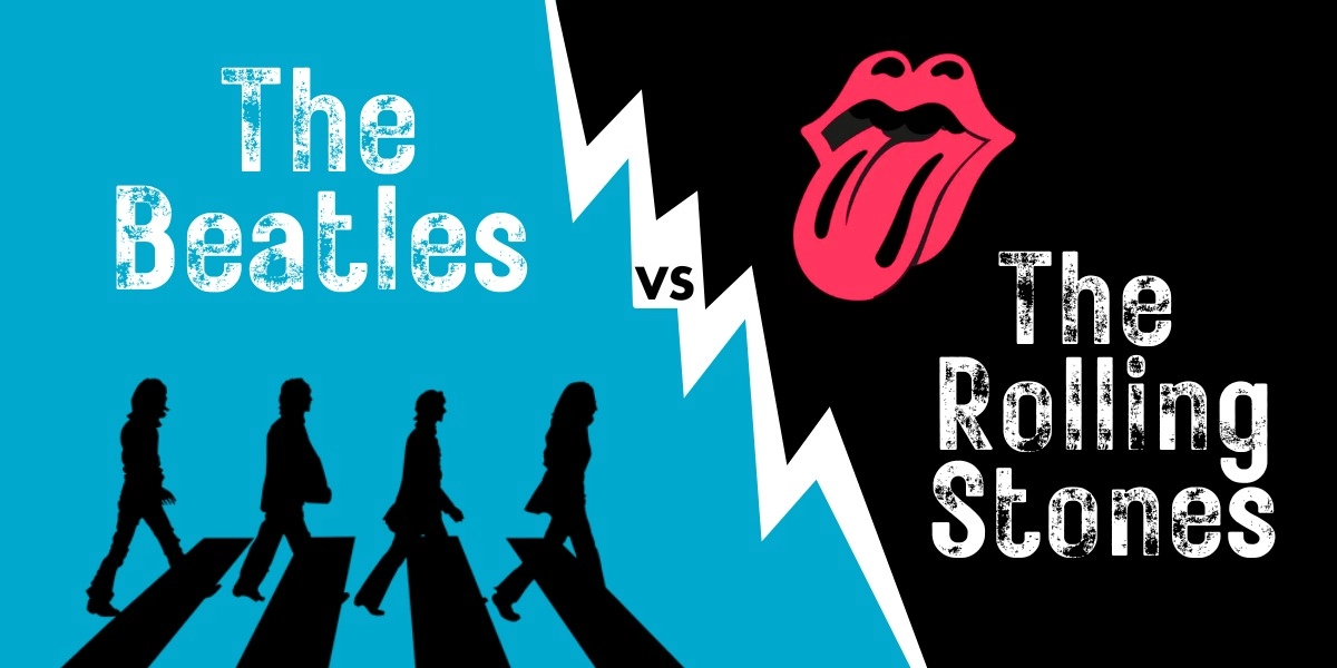 Event image for The Beatles vs The Rolling Stones (who'd you rather be)