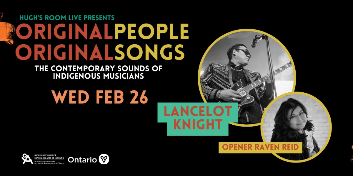 Event image for Original People Original Songs  Lancelot Knight and opener Raven Reid