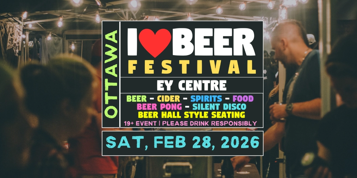 Event image for 2026 Ottawa I Heart Beer Festival
