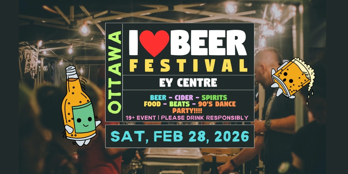 Event image for 2026 Ottawa I Heart Beer Festival