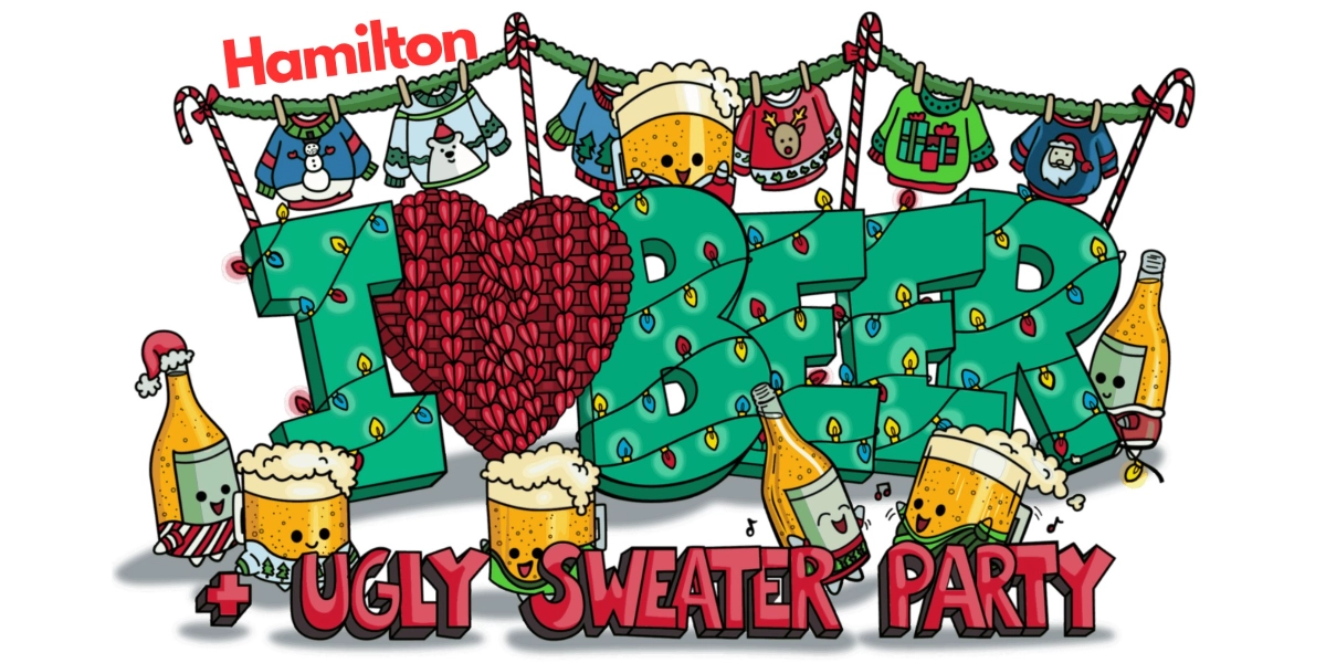 Event image for Hamilton I Heart Beer Festival & Ugly Sweater Party