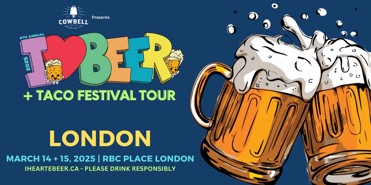 Event image for 2025 London I Heart Beer & Taco Festival