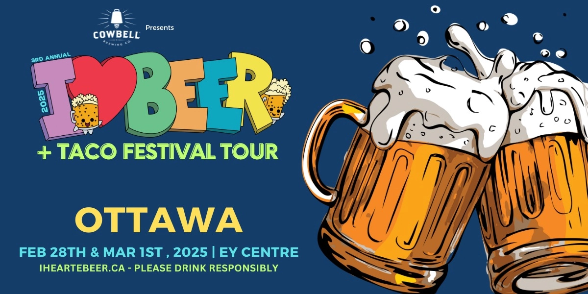 Event image for 2025 Ottawa I Heart Beer & Taco Festival