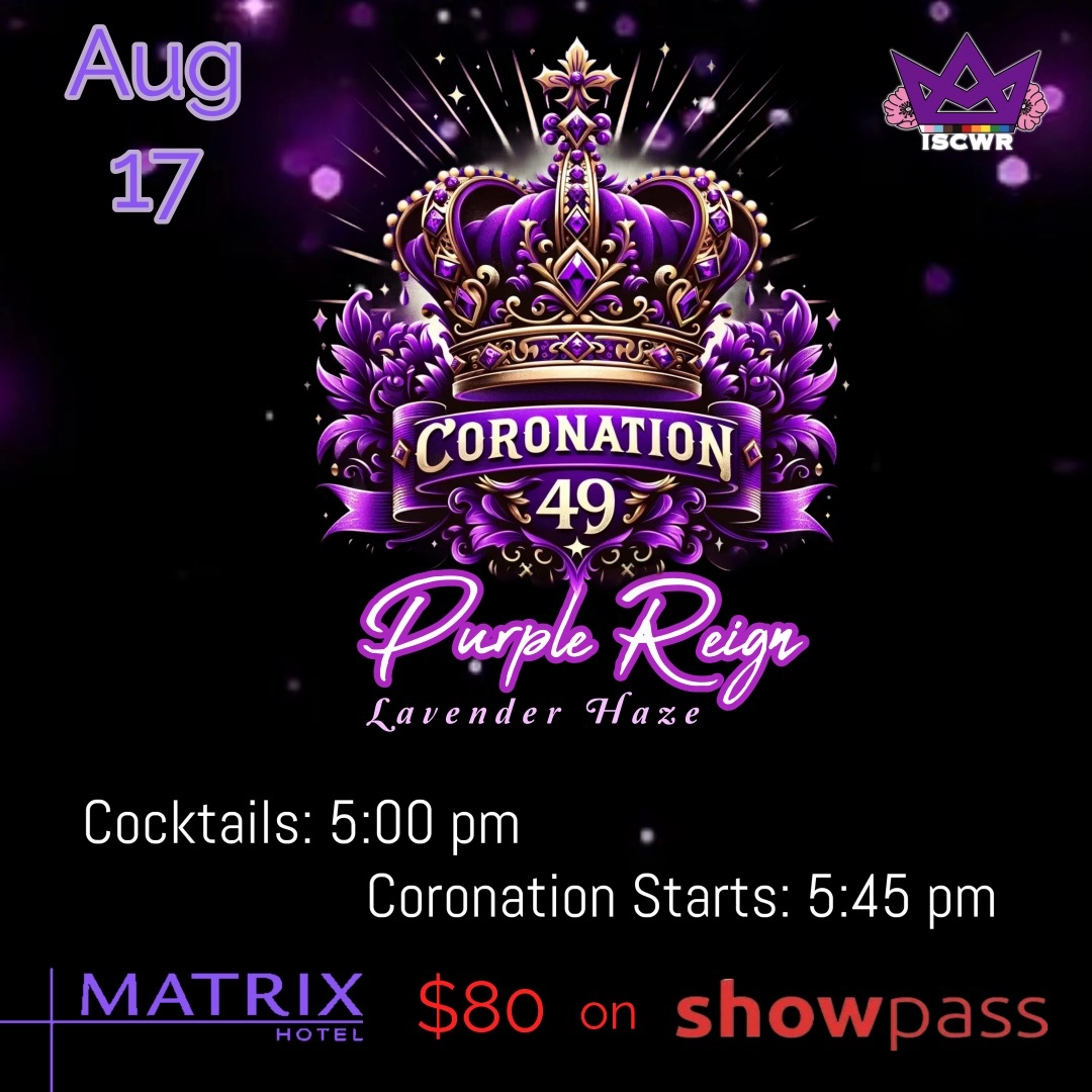Event image for Coronation 49: Purple Reign, Lavender Haze