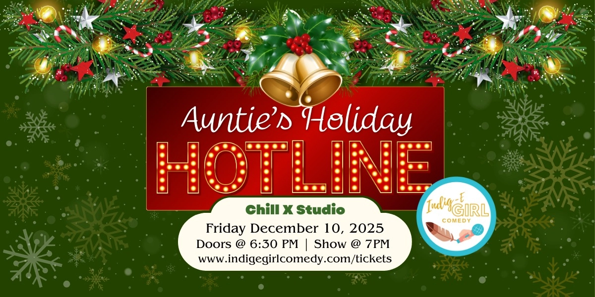 Event image for Auntie's Holiday Hotline Workshop Show