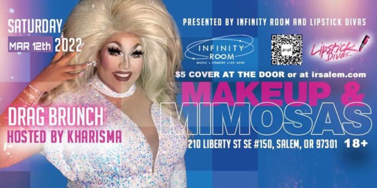 Event image for Lipstick Divas Presents: Makeup & Mimosas Drag Brunch!