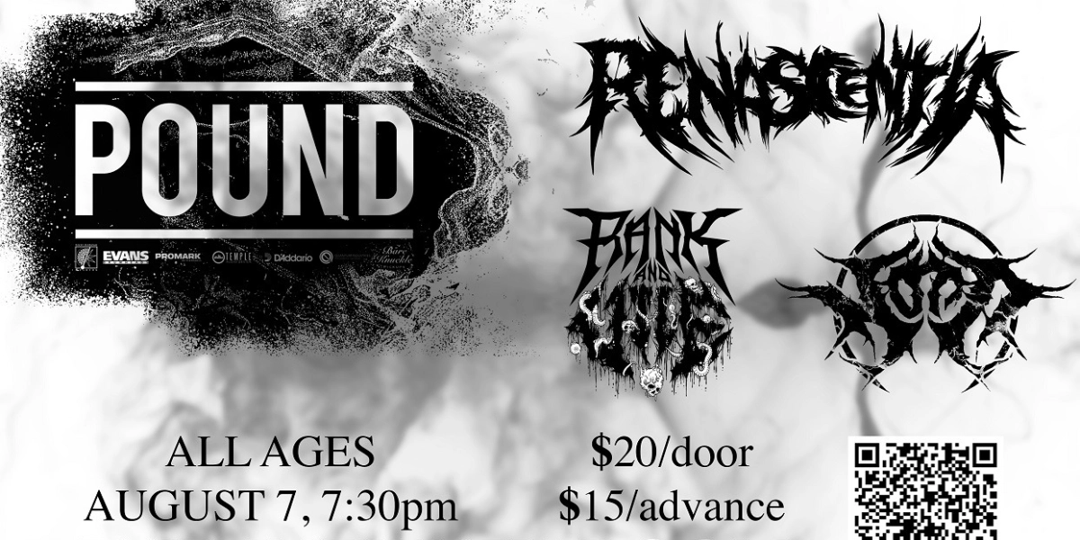 Event image for Pound with Nott, Rank and Vile, Renascentia