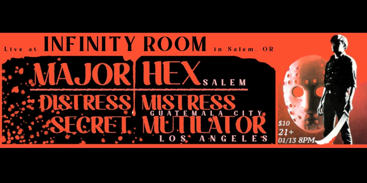 Event image for Major Hex with Gruzz