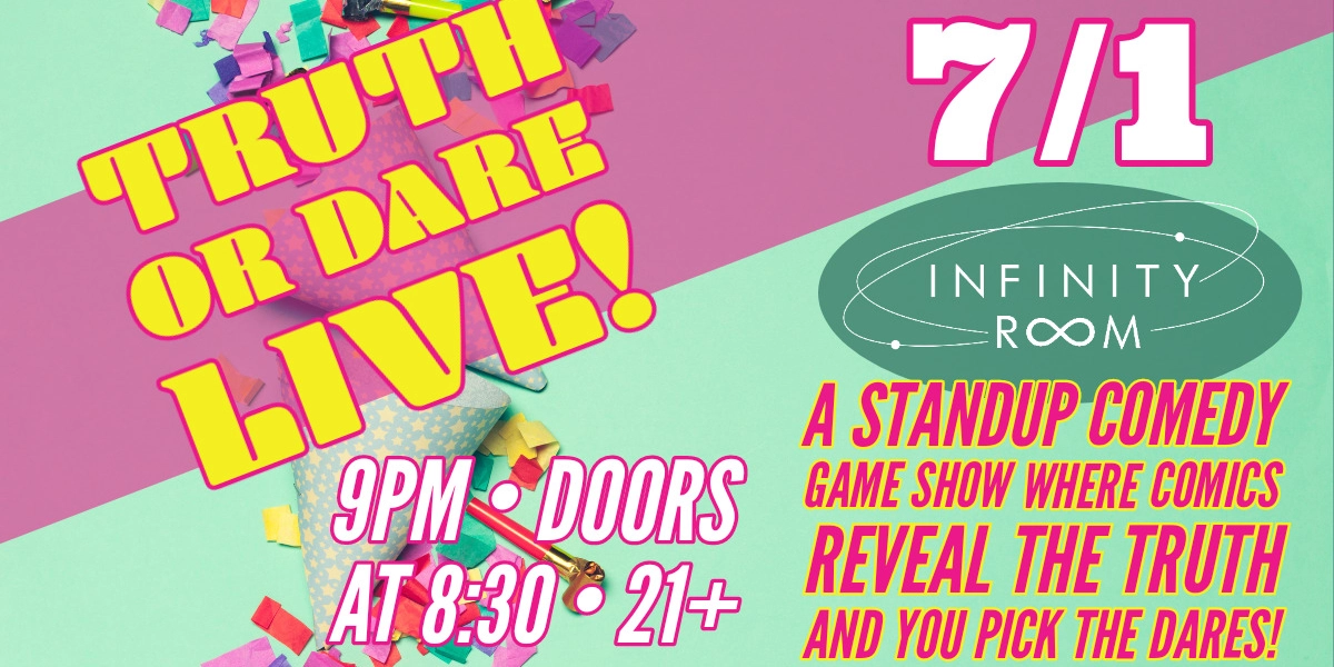 Event image for Truth or Dare Live! A Comedy Game Show
