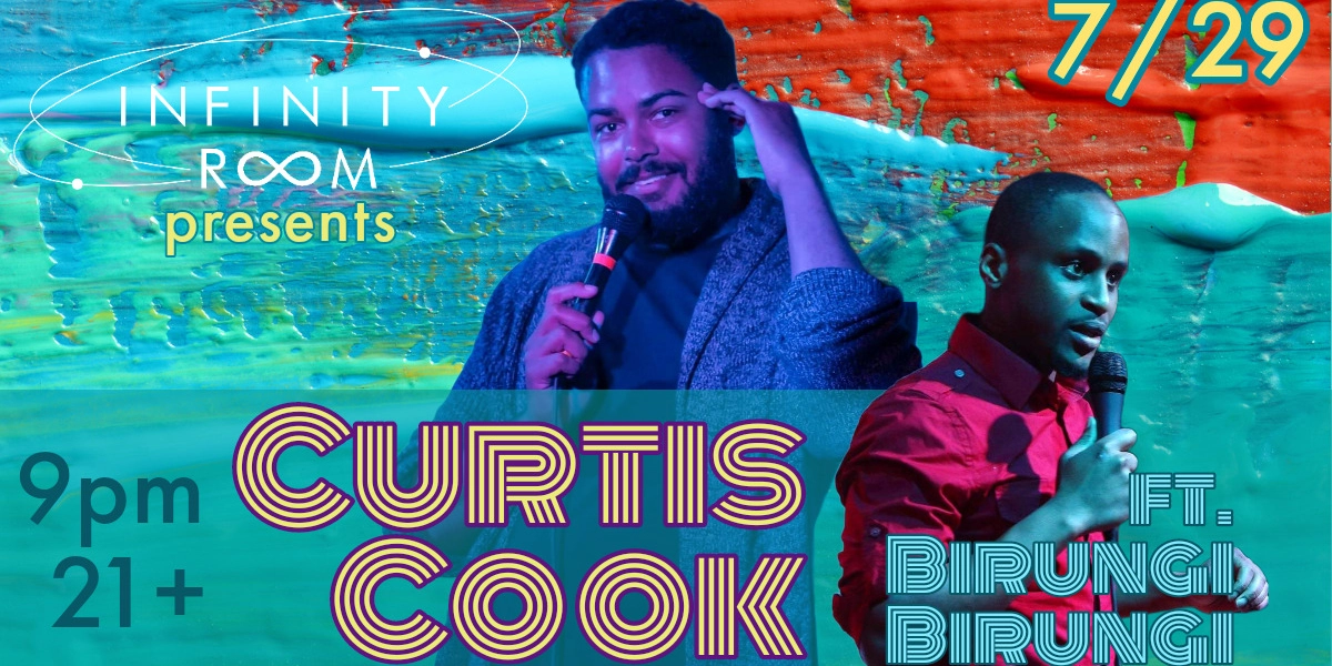 Event image for IR Presents: Curtis Cook!