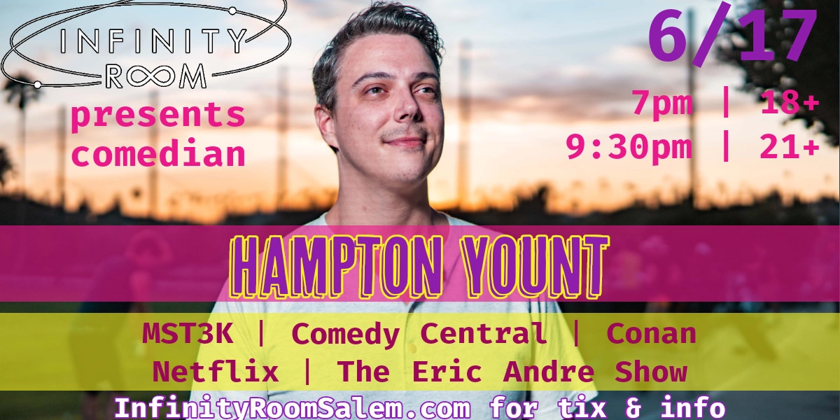 Event image for Hampton Yount - 2 shows!