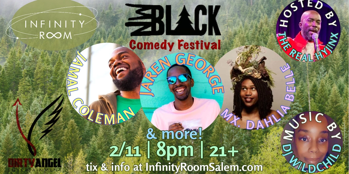 Event image for Dirty Angel Presents: NW Black Comedy Festival Showcase