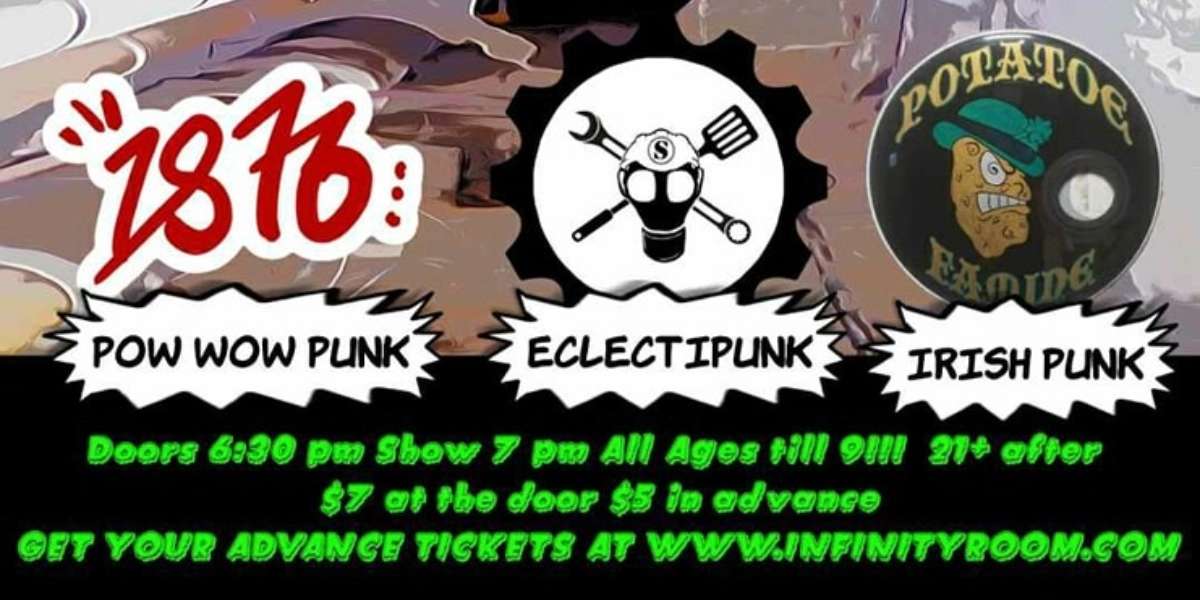 Event image for The Seditionists Tour Kickoff with 1876 and Potatoe Famine