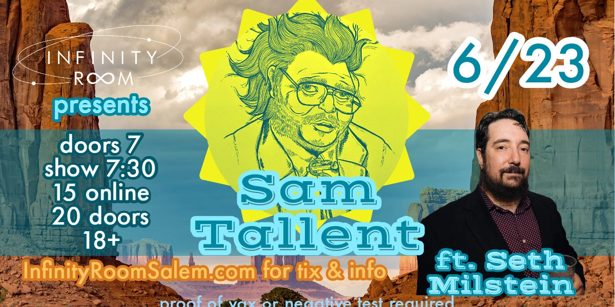 Event image for IR Presents: Sam Tallent!