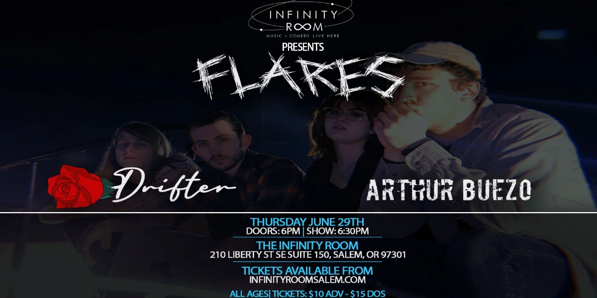 Event image for Flares w/ Drifter & Arthur Buezo