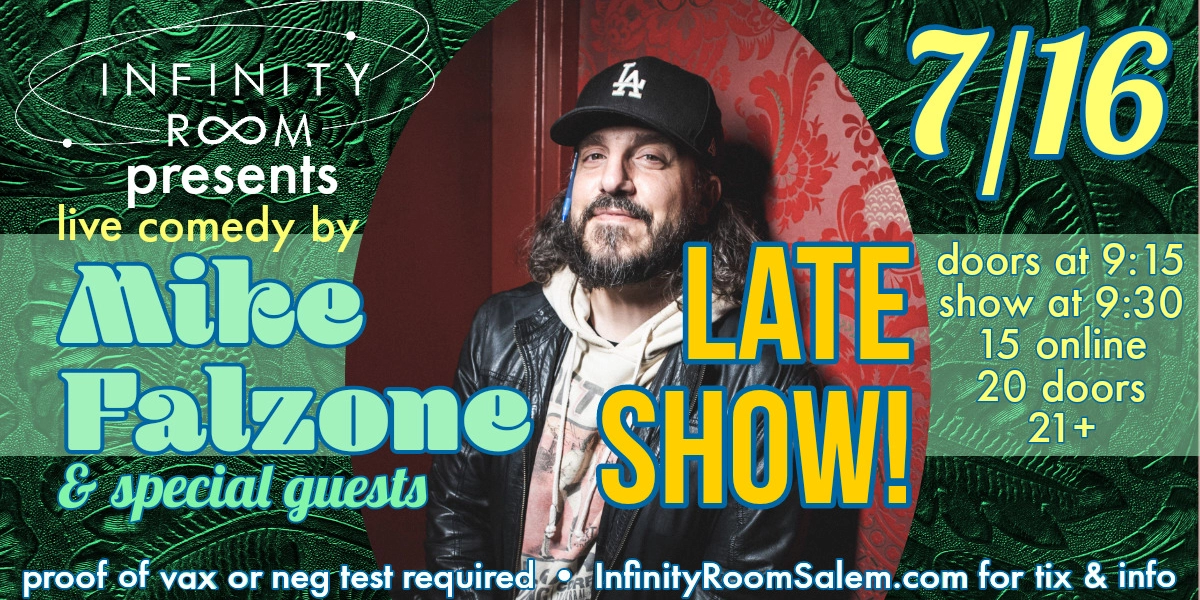 Event image for IR Presents: Mike Falzone LATE SHOW!