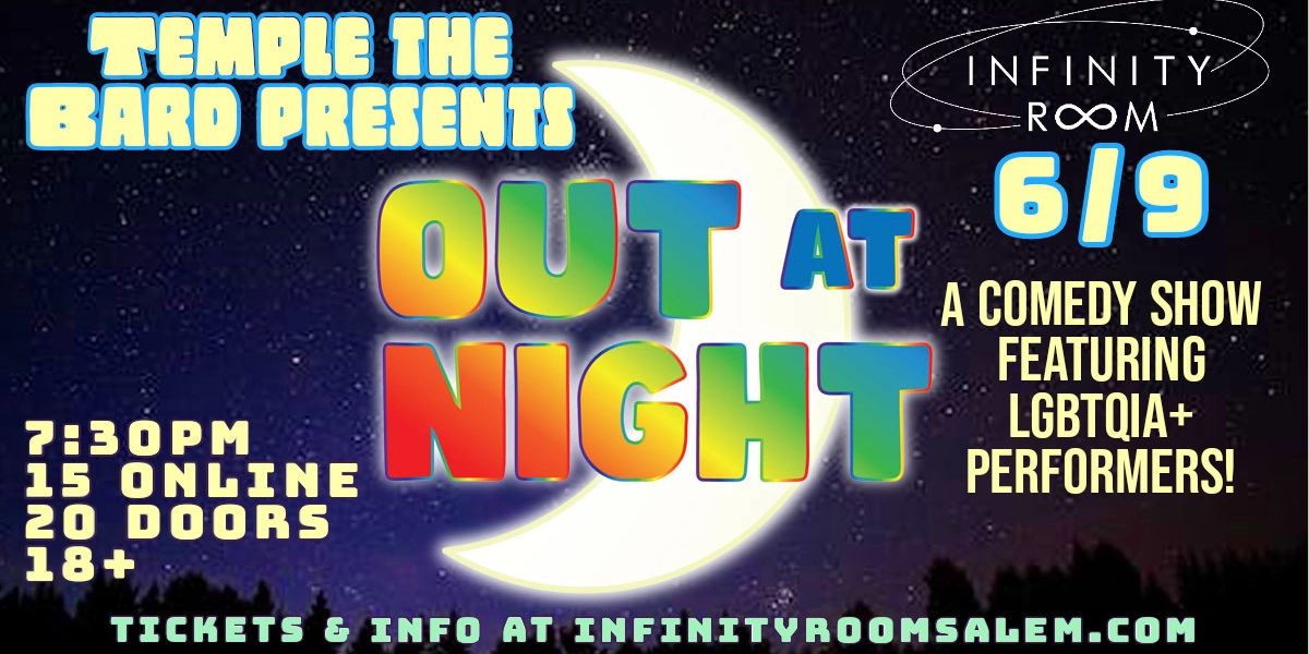 Event image for Out at Night: An Evening of LGBTQIA+ Comedy