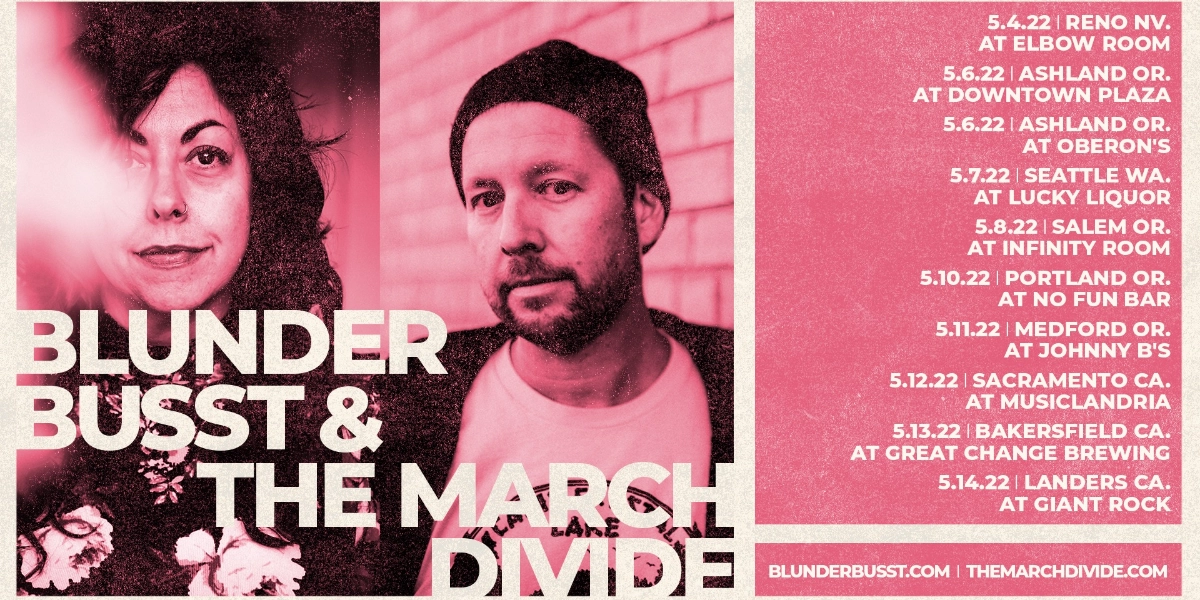 Event image for Blunderbusst & The March Divide with Special Guest Jewelia Owens